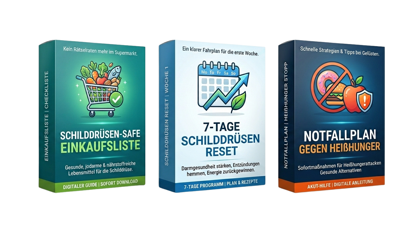 Schilddrüsen-Starter-Bundle: Einkaufsliste, 7-Tage-Reset, Notfallplan